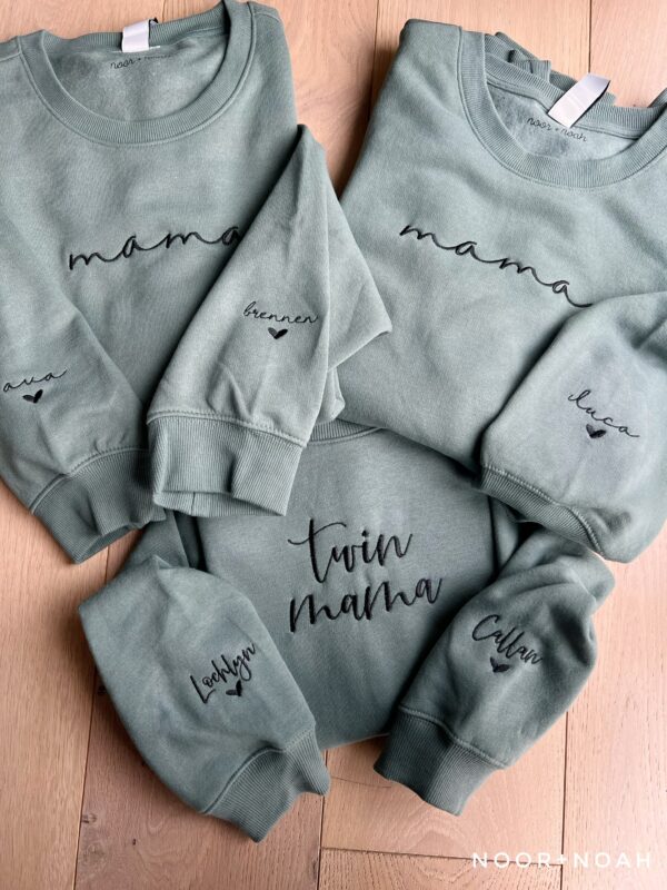 Embroidered Mama Sweatshirt