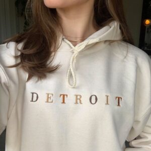 Personalized Embroidered City Hoodie