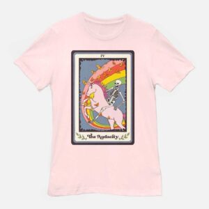 Skeleton The Audacity Tarot Card Shirt