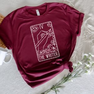 The Writer Tarot Card Shirt