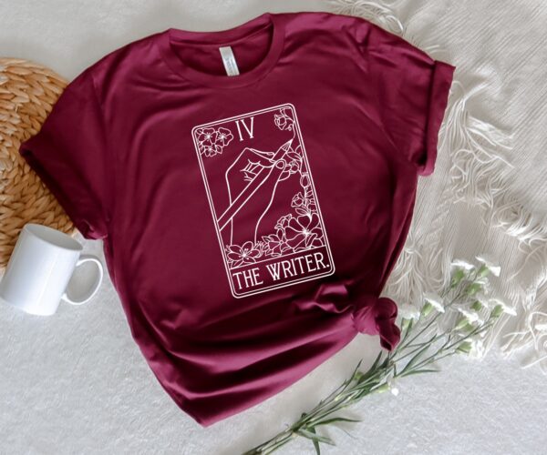 The Writer Tarot Card Shirt