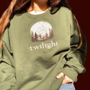 Embroidered Twilight Hoodie Sweatshirt