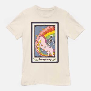 Skeleton The Audacity Tarot Card Shirt