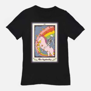 Skeleton The Audacity Tarot Card Shirt