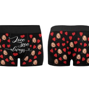 Custom Face Boxers Funny Personalized Boxer