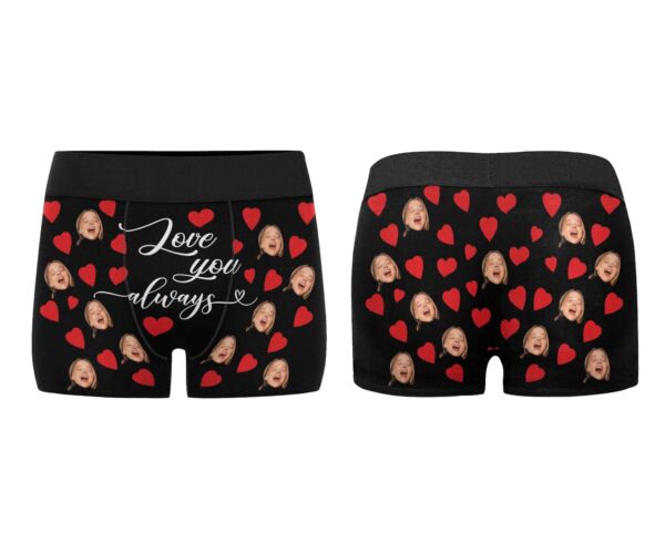 Custom Face Boxers Funny Personalized Boxer