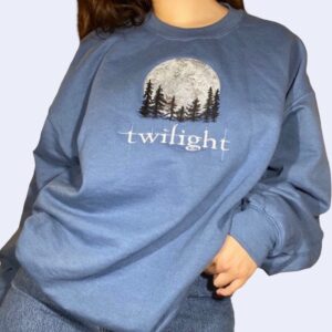 Embroidered Twilight Hoodie Sweatshirt