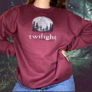 Embroidered Twilight Hoodie Sweatshirt