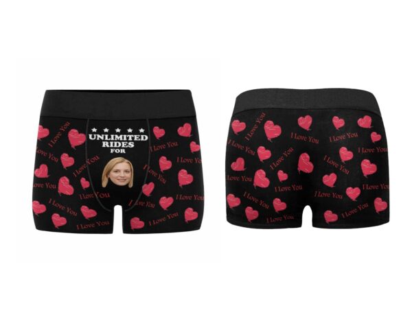 Custom Face Boxers Funny Personalized Boxer