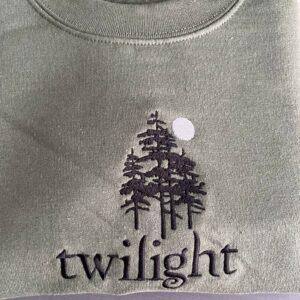 Embroidered Twilight Hoodie Sweatshirt