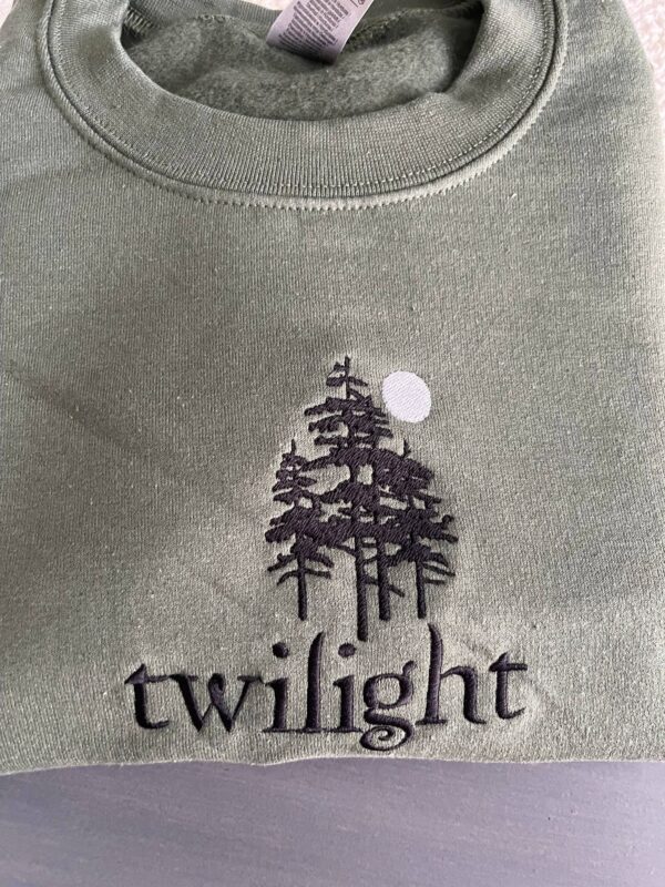 Embroidered Twilight Hoodie Sweatshirt