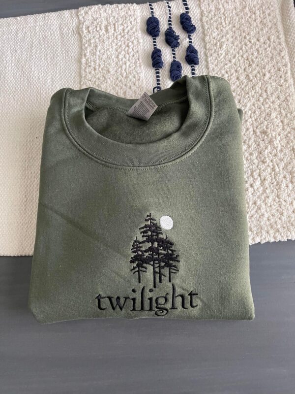 Embroidered Twilight Hoodie Sweatshirt