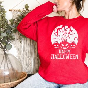 Pumpkin Happy Halloween Sweatshirt