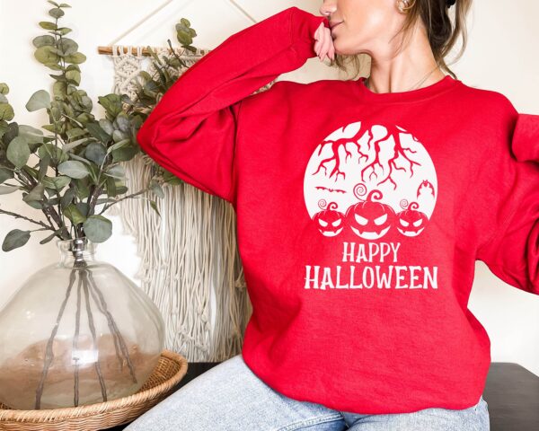 Pumpkin Happy Halloween Sweatshirt