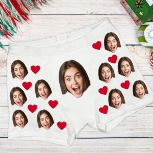 Cute Personalized Face Boxers