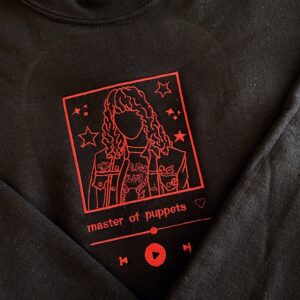 Embroidered Sweatshirt Metallica Master Of Puppets