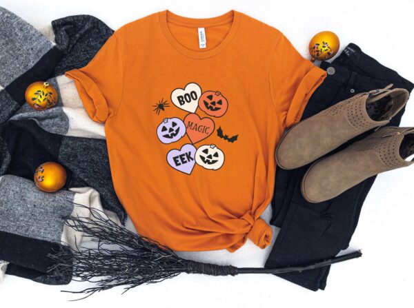 Boo Magic EEK Shirt Cute Ghost Pumpkin