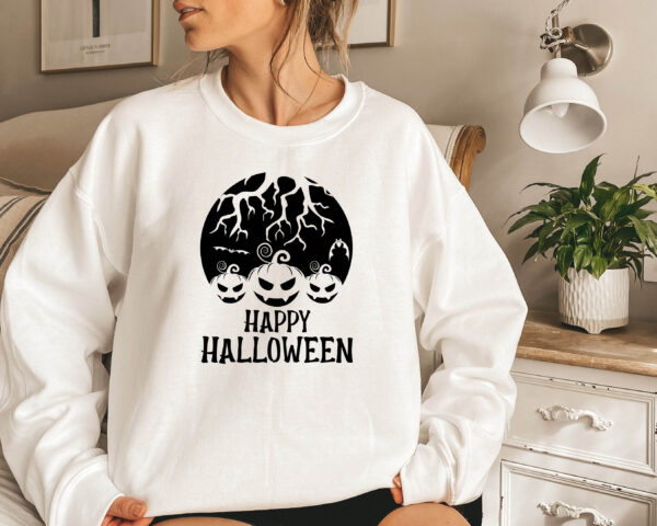 Pumpkin Happy Halloween Sweatshirt