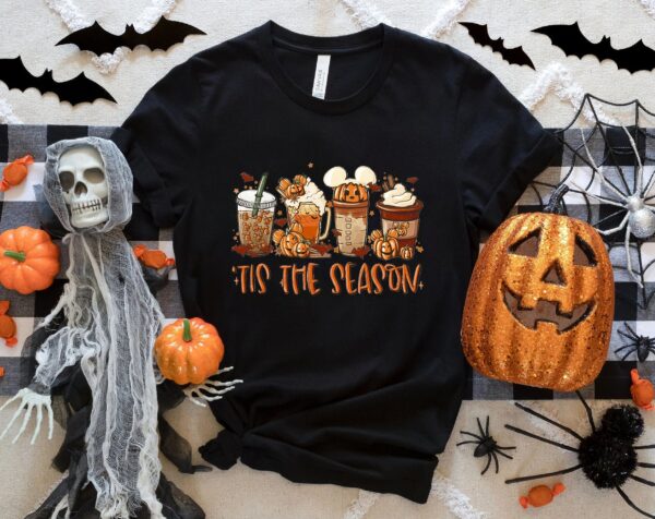 Tis’ The Season Fall Shirt Pumpkin Halloween