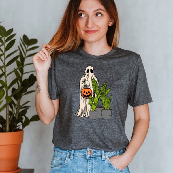 Ghost Pumpkin Tree Halloween Shirt