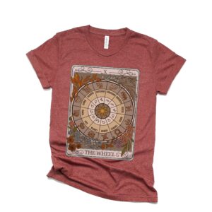 The Wheel Tarot Card Shirt