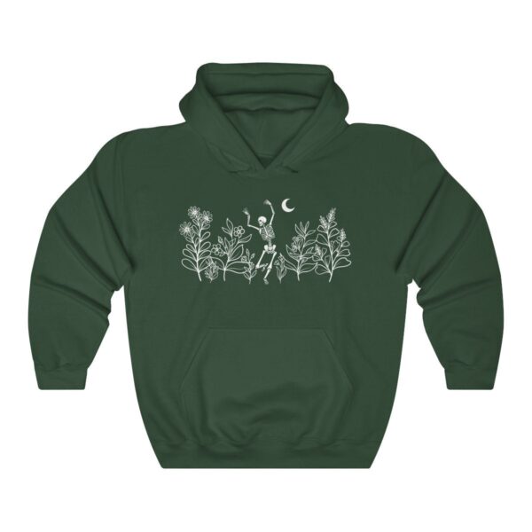 Skeleton Wildflower Halloween Hoodie