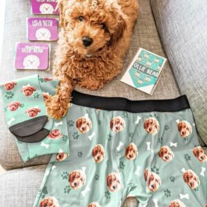 Dogs On Men’s Underwear Personalized Dog Boxers