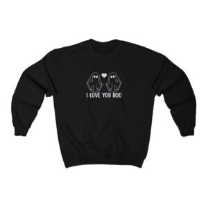 I Love You Boo Halloween Sweatshirt