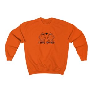 I Love You Boo Halloween Sweatshirt