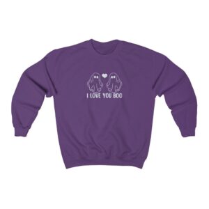 I Love You Boo Halloween Sweatshirt