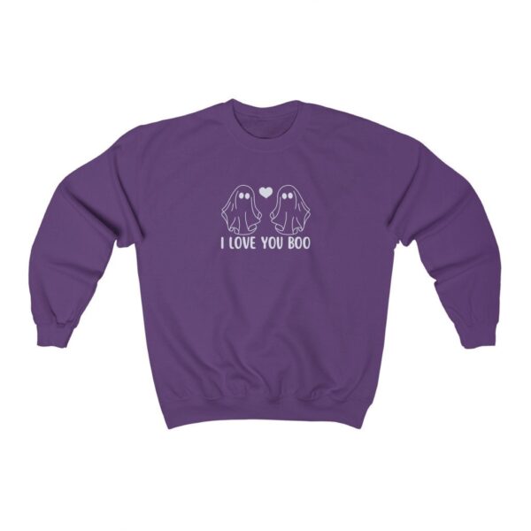 I Love You Boo Halloween Sweatshirt