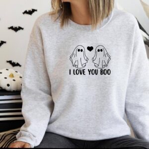 I Love You Boo Halloween Sweatshirt