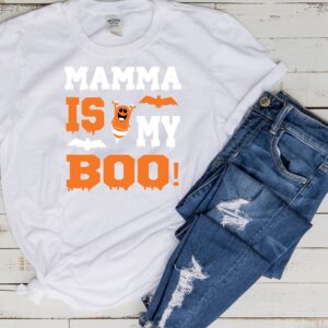 Mama Is My Boo Shirt Kids Halloween