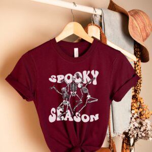 Spooky Season Shirt Skeleton Halloween Shirt