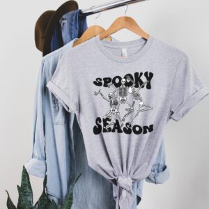 Spooky Season Shirt Skeleton Halloween Shirt