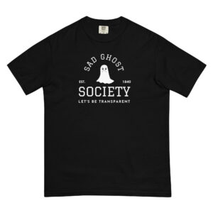 Sad Ghost Society Shirt Funny Ghost Halloween Shirt