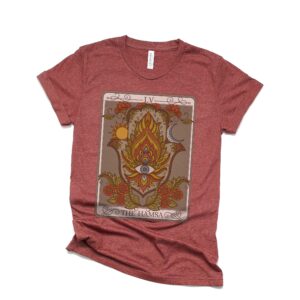 Hamsa Hand Tarot Card Shirt