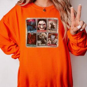 Scary Characters Horror Movie Sweatshirt