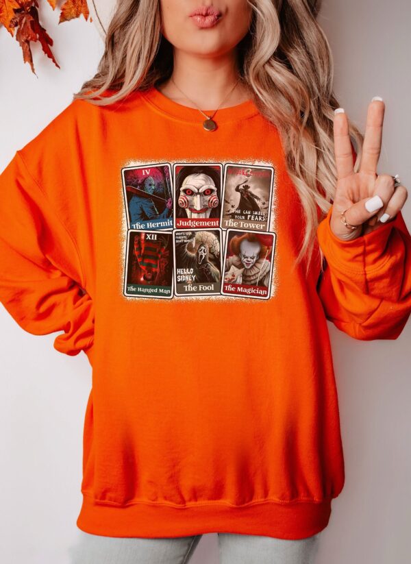 Scary Characters Horror Movie Sweatshirt