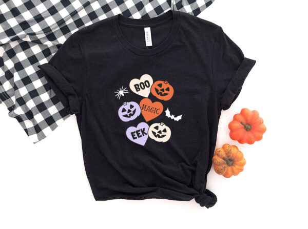 Boo Magic EEK Shirt Cute Ghost Pumpkin