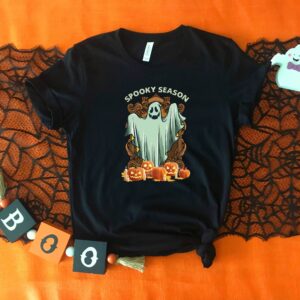 Spooky Season Shirt Pumpkin Halloween Shirt