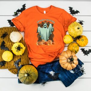 Spooky Season Shirt Pumpkin Halloween Shirt