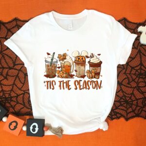 Tis’ The Season Fall Shirt Pumpkin Halloween