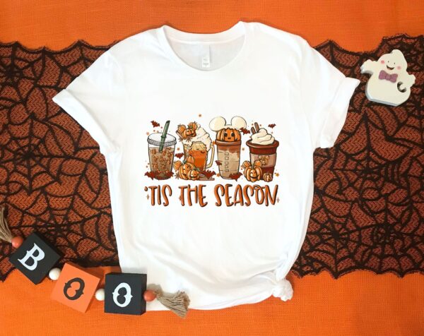 Tis’ The Season Fall Shirt Pumpkin Halloween