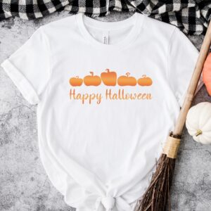 Happy Halloween T-shirt Cute Pumpkin Shirt