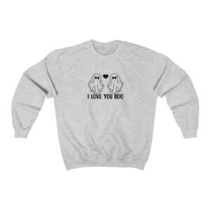 I Love You Boo Halloween Sweatshirt