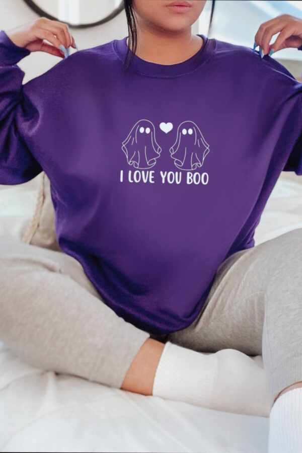 I Love You Boo Halloween Sweatshirt