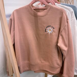 Embroidered Good Energy Club Mental Health Sweatshirt