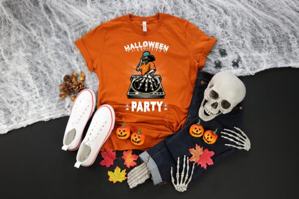 Halloween Party Shirt Skeleton