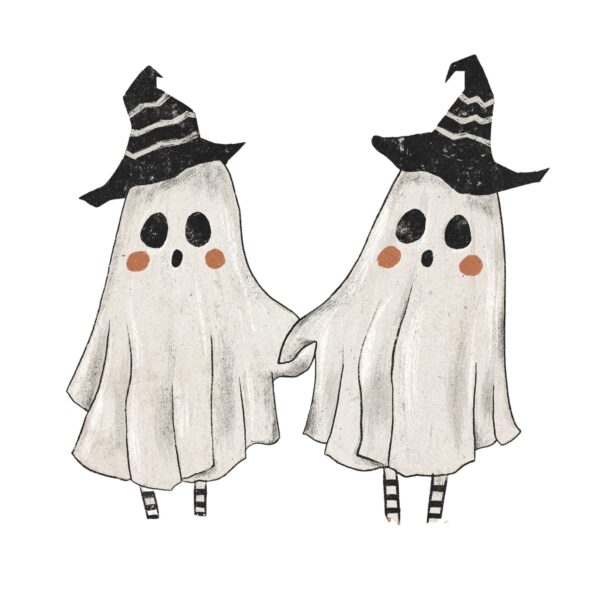 Two Cute Ghost Shirt Halloween